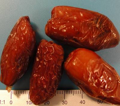 Organic dates without pit
