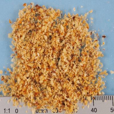 Organic hazelnuts ground 0-2 mm