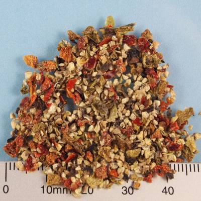 Organic pepper mixtured shredded