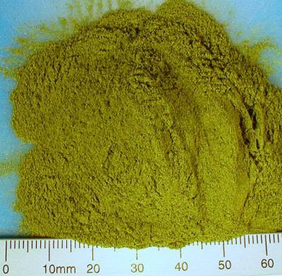 Organic spinach powder