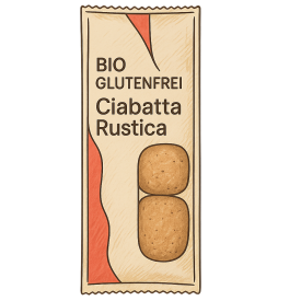 BIO Ciabatta Rustica (glutenfrei)