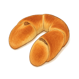 BIO Erdäpfel-Briochenusskipferl