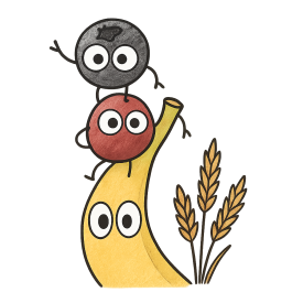 BIO Getreideriegel Banane, Rote Traube & Aronia