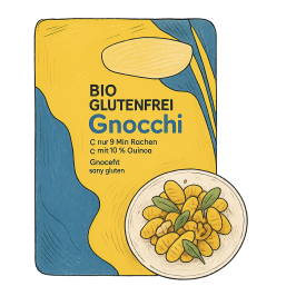 BIO Gnocchi mit Quinoa