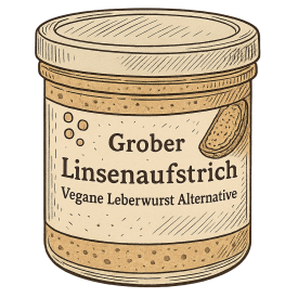 BIO Grober Linsenaufstrich