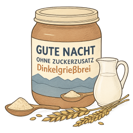 BIO Gute Nacht Dinkelgrießbrei
