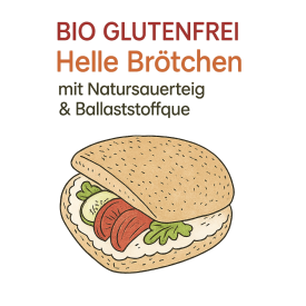 BIO Helle Brötchen (glutenfrei)