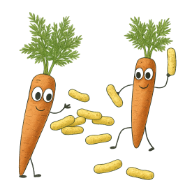 BIO Knusper-Flips Karotte