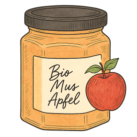 BIO Kompott Apfelmus