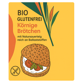 BIO Körnige Brötchen (glutenfrei)