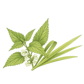 BIO Kräutergarten Brennnessel mit Zitronengras Teebeutel