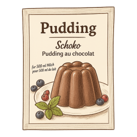 BIO Pudding Schoko