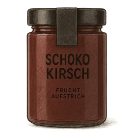 Bio Schoko-Kirsch Fruchtaufstrich