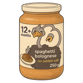 BIO Spaghetti Bolognese, ab dem 12. Monat