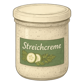 BIO Streichcreme Gartenkräuter Gurke