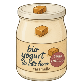 BIO Vollmilchjoghurt Karamell laktosefrei